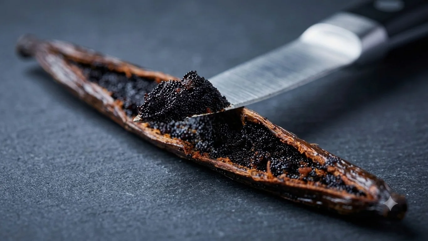 Gourmet grade Indonesian vanilla pods with rich balsamic aroma
